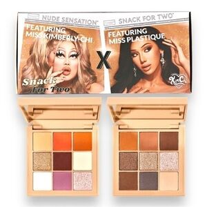 🆕 NWT Kimchi Beauty x Plastique Tiara  Snack for Two eyeshadow palette set